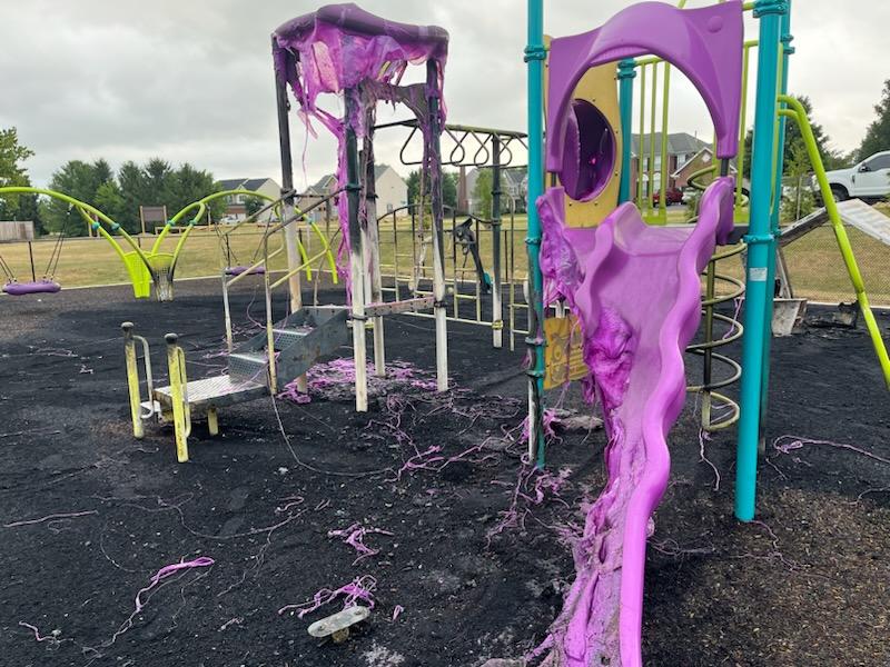 Charges Filed in Arson of Playground Equipment