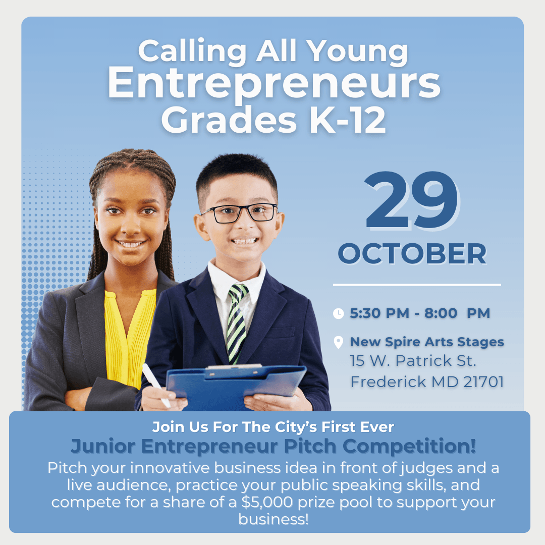 The City of Frederick Launches Junior Entrepreneur Pitch Competition for Youth Grades K-12 – Frederick Pulse