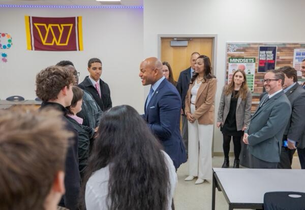 Governor Wes Moore Visits Oakdale High to Discuss Budget Proposal Investment in School Construction – Frederick Pulse