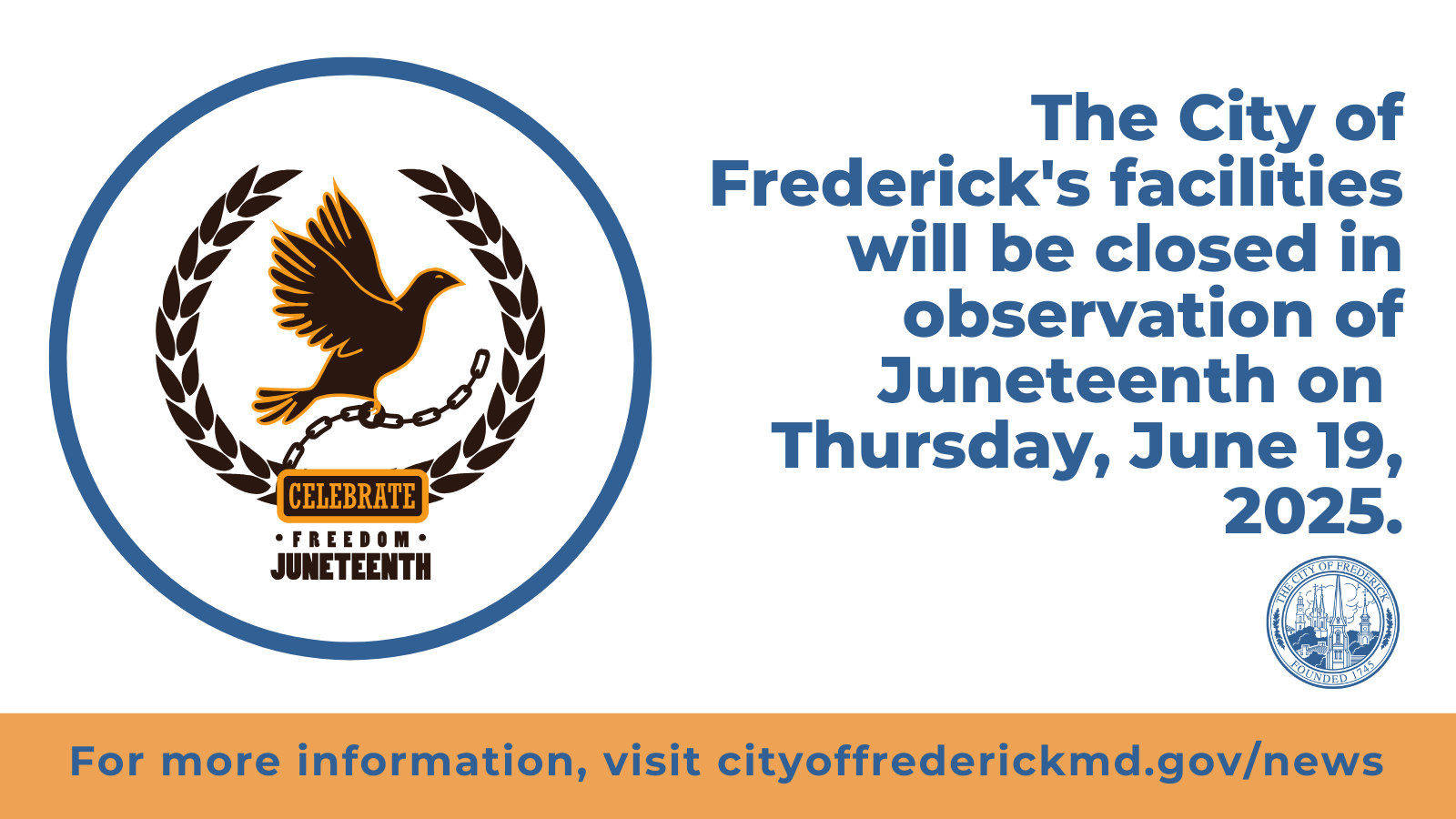Holiday Service Changes – Juneteenth – Frederick Pulse