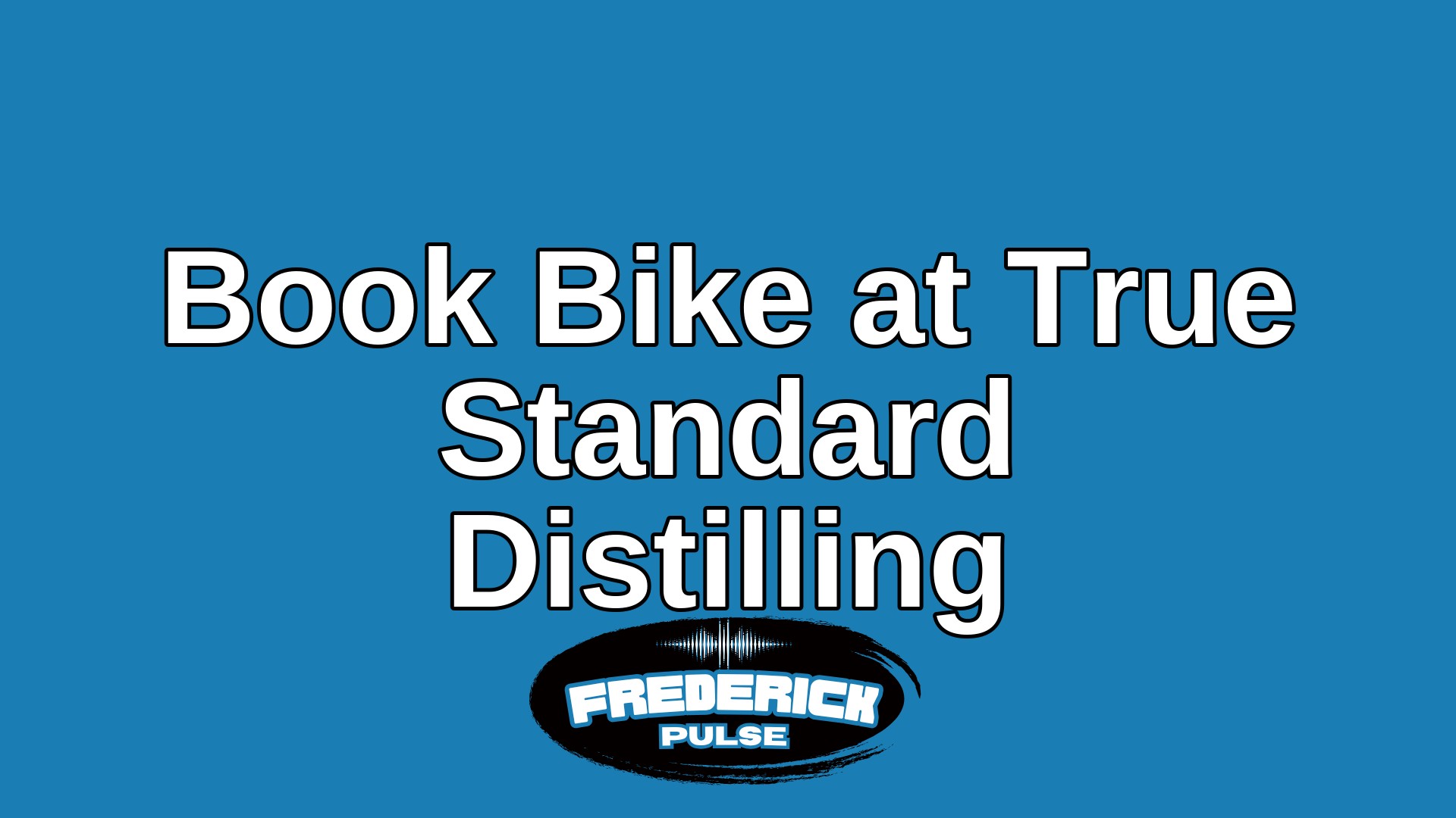 Book Bike at True Standard Distilling Book Bike at True Standard Distilling