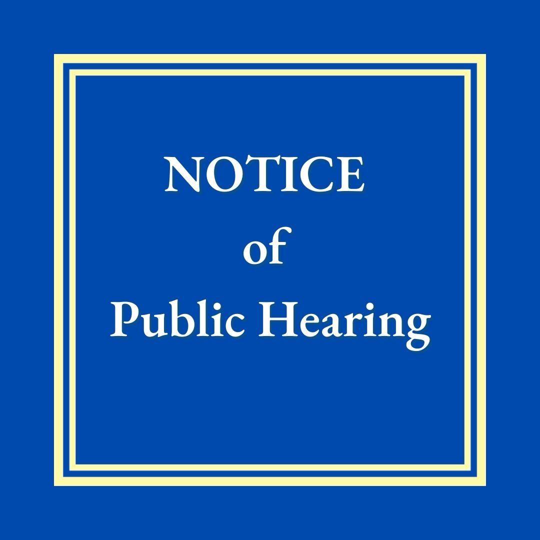 Notice: Public Hearing on Amended Bill 26-07