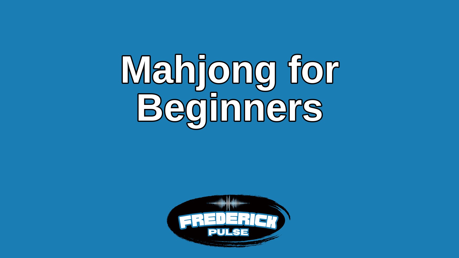 Mahjong for Beginners Mahjong for Beginners