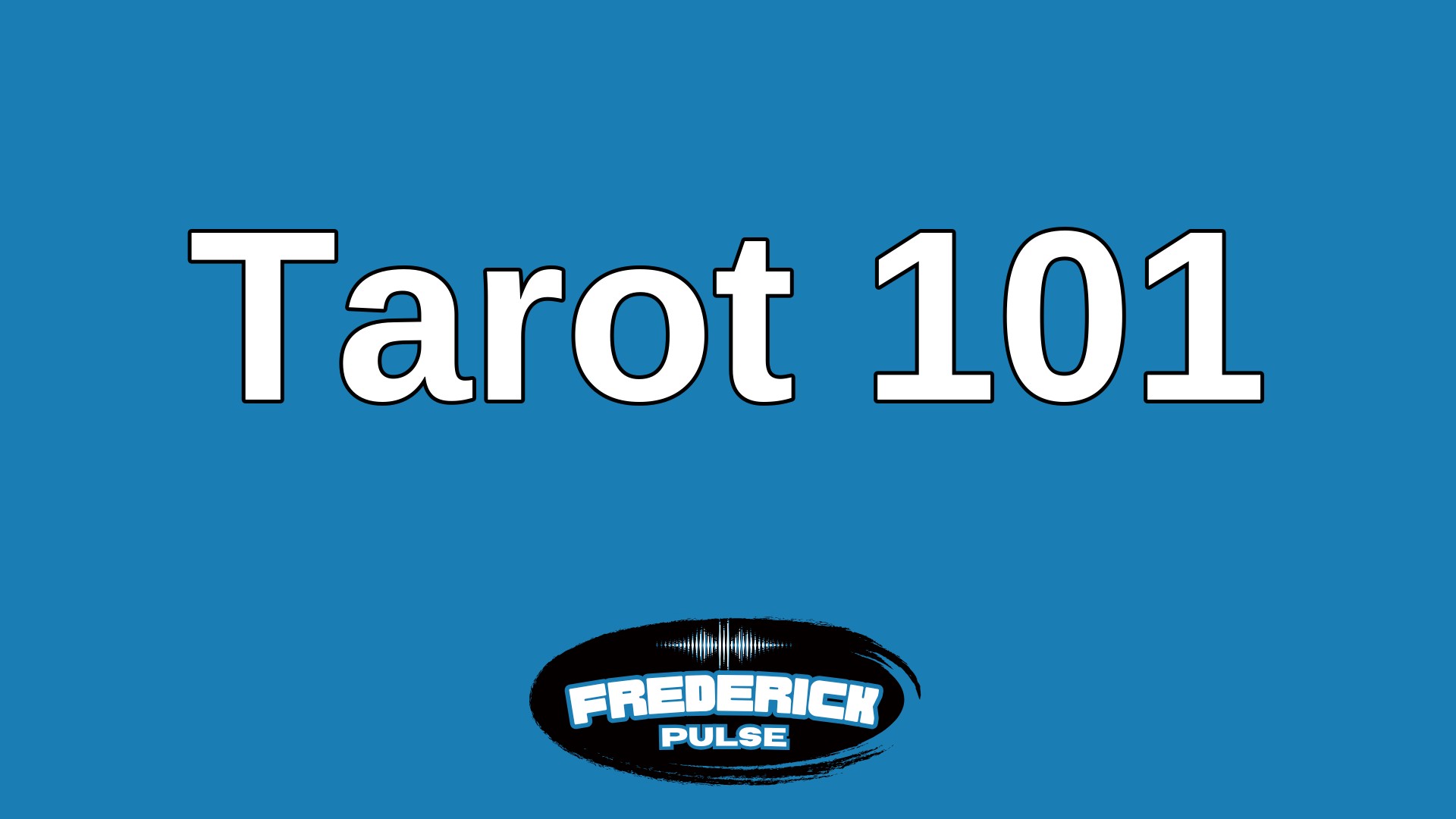 Tarot 101 Tarot 101