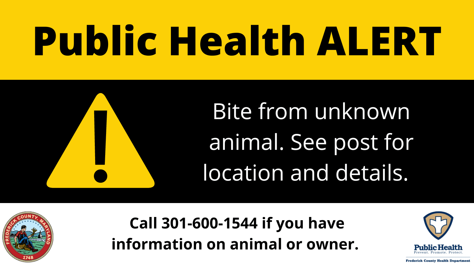 Health Department Looking to Contact Dog Owner After an Individual was Bitten Health Department Looking to Contact Dog Owner After an Individual was Bitten