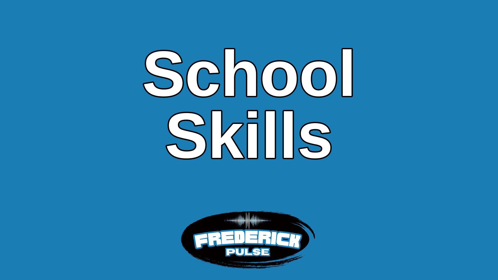 School Skills School Skills