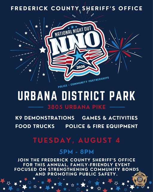 National Night Out Set for Tomorrow at Urbana District Park National Night Out Set for Tomorrow at Urbana District Park