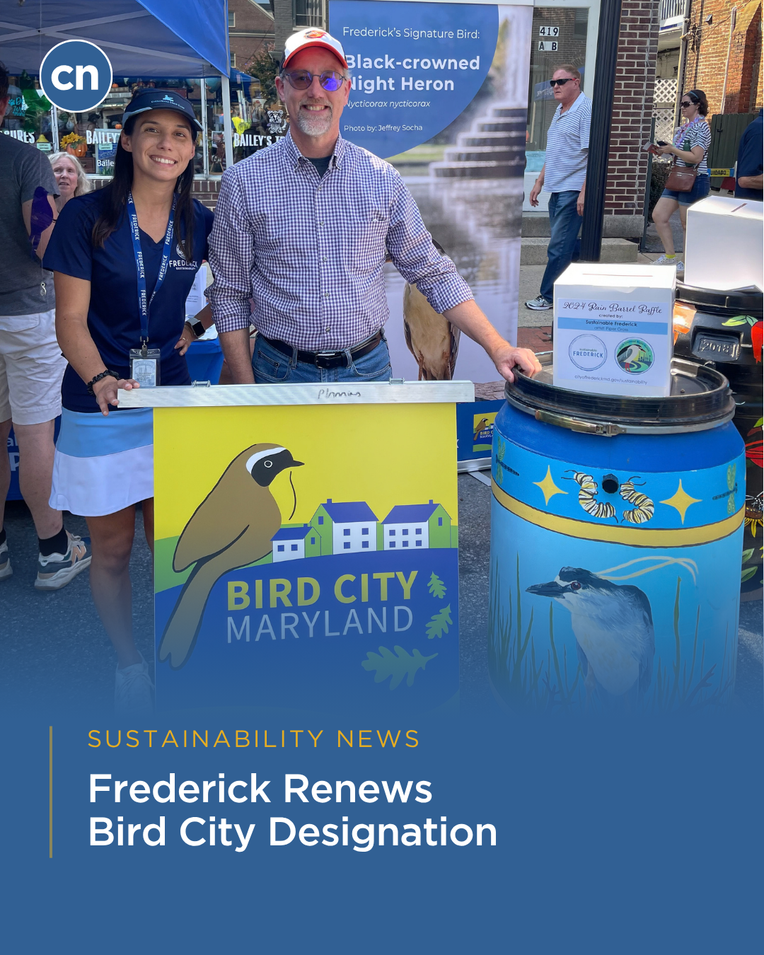 City of Frederick Renews Bird City Designation City of Frederick Renews Bird City Designation