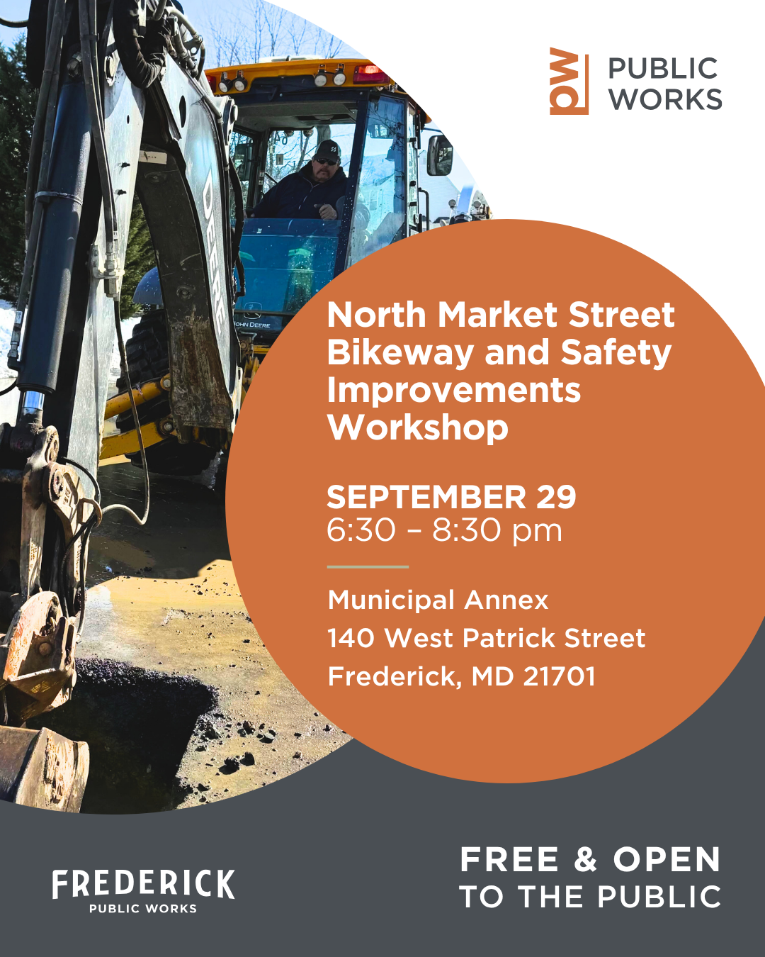 Public Input Sought: North Market Street Bikeway and Safety Improvements Workshop