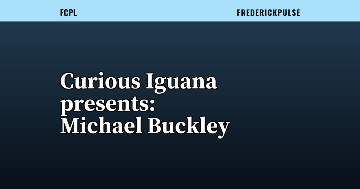Curious Iguana presents: Michael Buckley