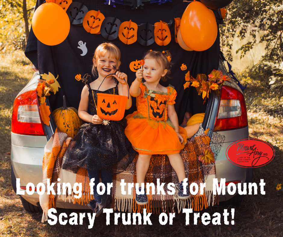 Town seeks trunks for Oct. 24 Trunk or Treat event